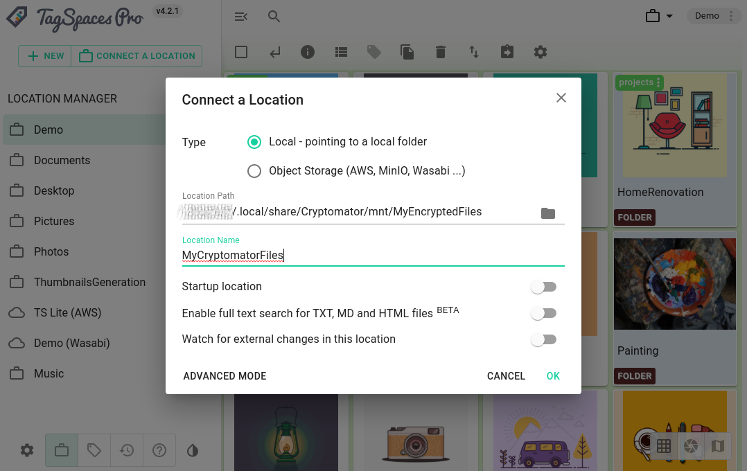 connect-vault-to-tagspaces