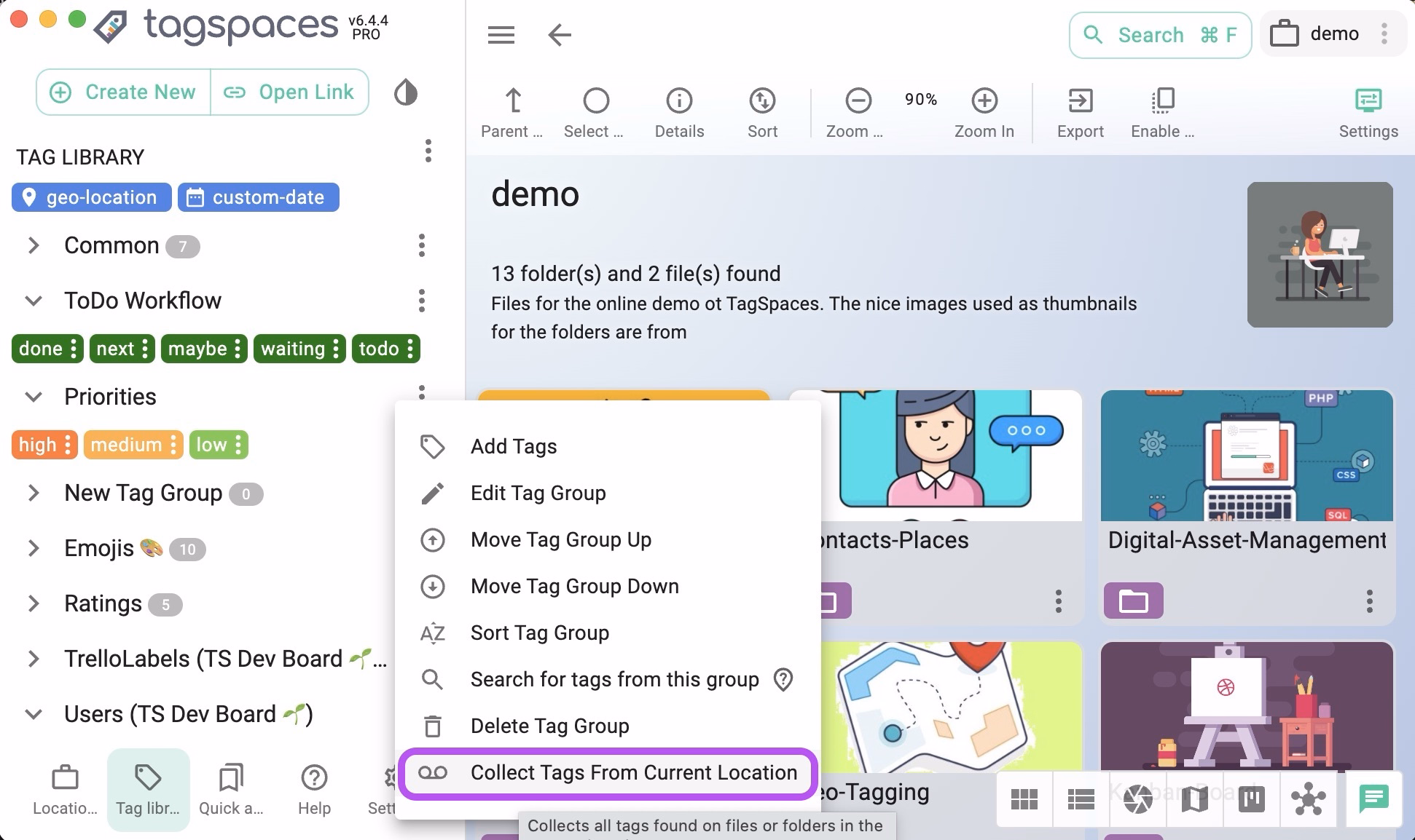 Starting tag extraction